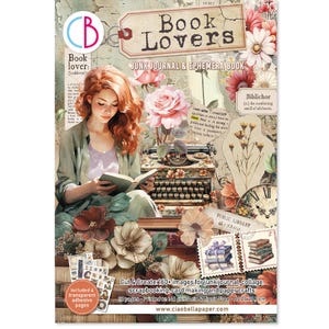 Journal pour les amateurs de livres Ciao Bella et livre éphémère A4, Fournitures créatives, Fabrication de cartes, Étiquettes Ciao Bella, Cartes, Étiquettes livre éphémère de coupe difficile