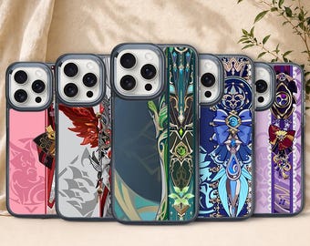 Genshin Impact Phone Case Compatible With iPhone, Samsung