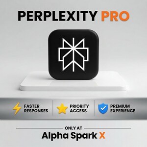 Buy Perplexity Pro Account  | AI Search Tool Premium Access | Fast Activation | Instant Setup | Research AI Subscription | Alpha Spark X