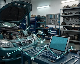 Auto Repair Shop n8n Automation Bundle - 50 Workflow Templates, Setup Guide, Digital Download