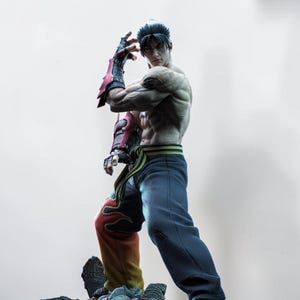 Jin Kazama STL | Pre-Supported and Unsupported | Resin & FDM 3D Printable Figure | Tekken STL | High Detail Statue | Digital Download