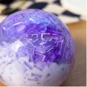 Custom Handmade Crushed Ice Squishy Fidget Ball Soft Creamy Texture 6cm Multicolored for Daily Relaxation