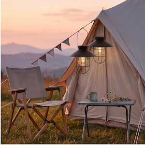 Solar Hanging Lantern Vintage Metal Wire Cage IP65 Waterproof Warm Tungsten Glow for Garden Sanctuary