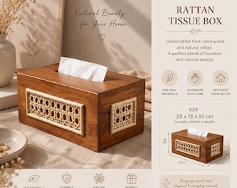 Tissue Box Wood