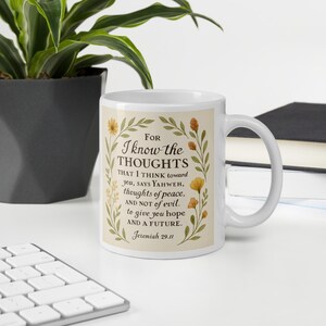 God's Thoughts Toward You Are Good — Office environment