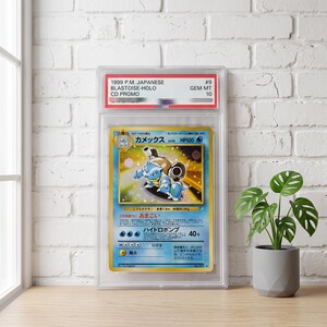 Blastoise Holo Promo #9 Slab - Perfect Birthday Surprise for Collectors