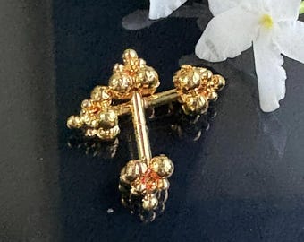 Indian Bollywood Gold Plated Bugadi Earrings for Women and Girls Jewelry Set, Gift for women