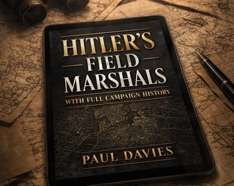 Hitler's Field Marshals With Full Campaign History