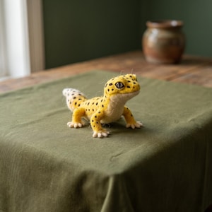 Nålfiltningskit för nybörjare Gecko DIY-pysselset Stressavlastande hobbypresent till henne
