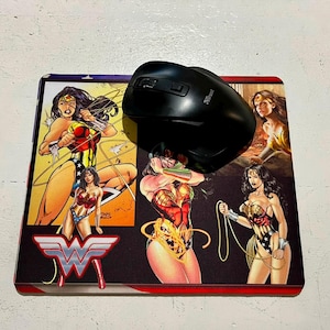 Custom Wonder Woman Mouse Pad