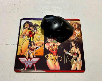 Custom Wonder Woman Mouse Pad