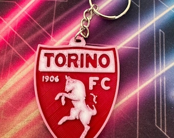 3D-printed Turin keychain