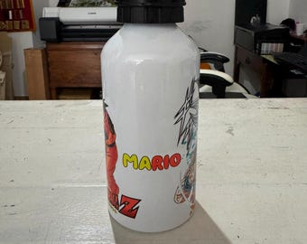 Custom Dragonball-inspired water bottle