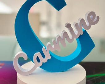 3D personalized letter