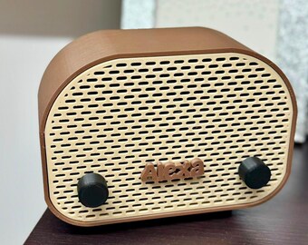 3D Printed 70's Retro Alexa Radio Cover