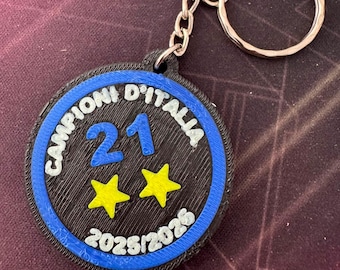 3D Printed Inter Keychain