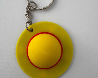 3D Printed One Piece Keychain