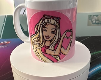 Mug Inspired by the World of Barbie