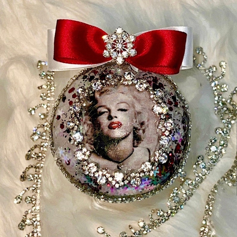 Marilyn Monroe Christmas Ornaments 