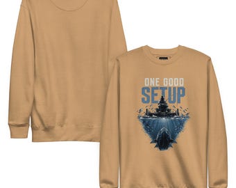 Sudadera con capucha One Good Setup – Ropa urbana con mentalidad de trading, ropa para Forex