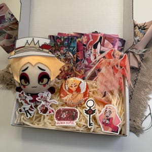 Hazbin hotel lucifer plush - Etsy 日本
