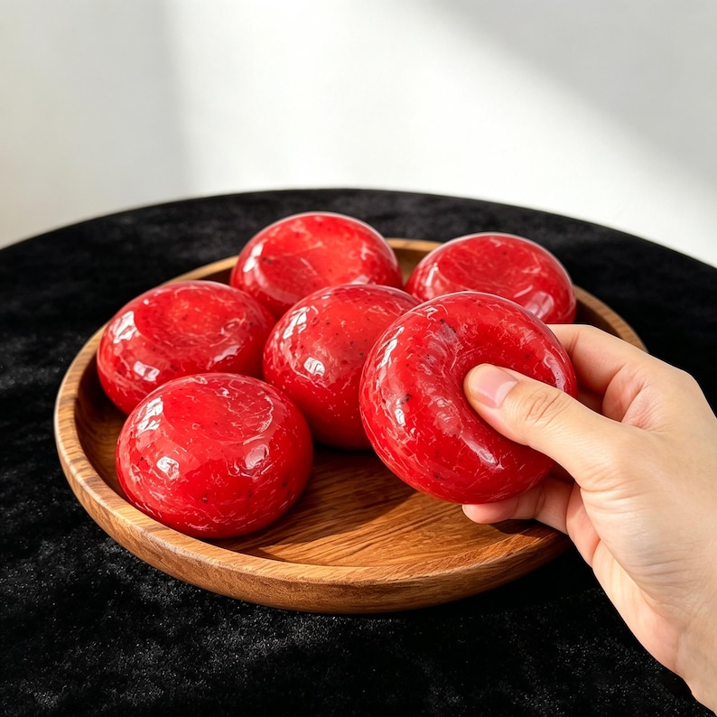 Langsam wachsende Wassermelone Squishy, Stressabbau Squeeze Spielzeug, Süßes Obst Squishy Fidget Spielzeug, Kinder Sensorisches Angst Spielzeug Bild 5