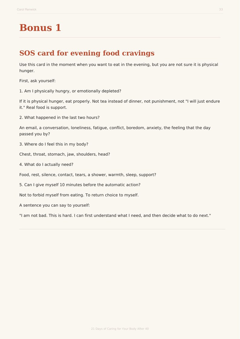Self-Care Starter Duo for Women Over 40 | Guided Workbook and Evening Tea Ritual Bundle image 8