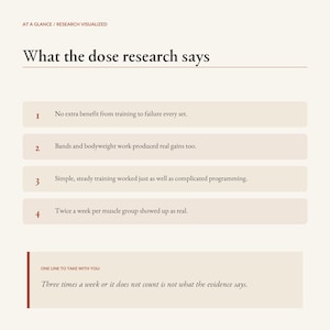Guide « Force après 40 ans » | Cahier d’exercices pour les muscles et les os (basé sur des preuves scientifiques) | PDF imprimable image 4