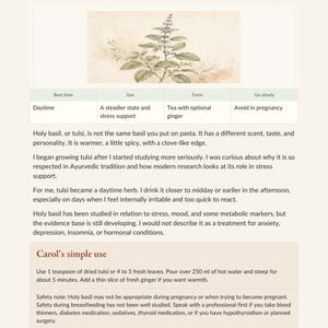 Evening Tea Ritual Guide for Women 50+ | Herbal Sleep Aid (PDF) image 4