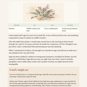 Self-Care Starter Duo for Women Over 40 | Guided Workbook and Evening Tea Ritual Bundle image 3