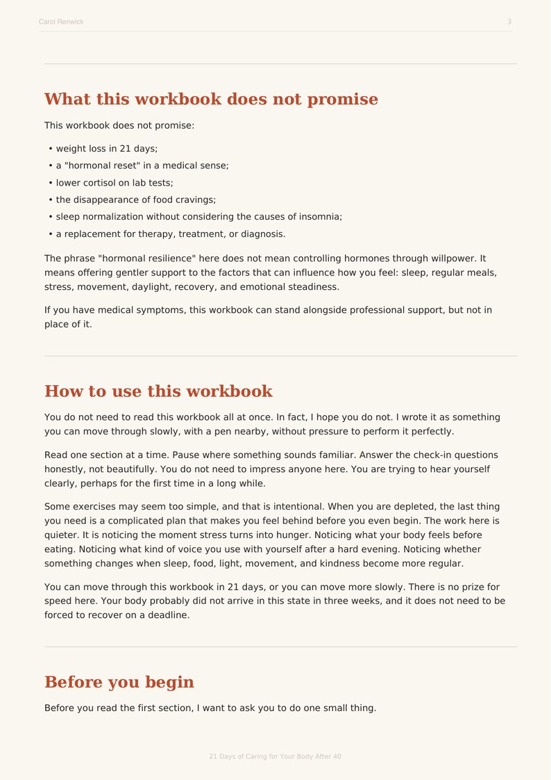 Self-Care Starter Duo for Women Over 40 | Guided Workbook and Evening Tea Ritual Bundle image 7