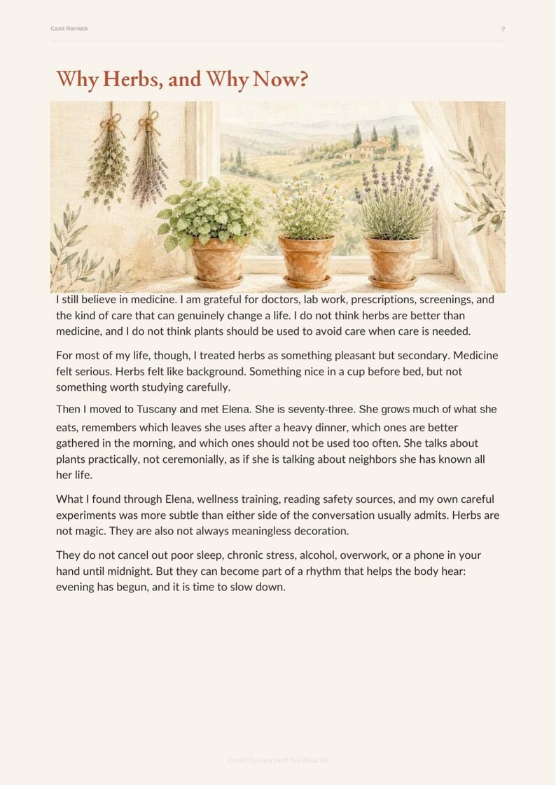 Self-Care Starter Duo for Women Over 40 | Guided Workbook and Evening Tea Ritual Bundle image 2