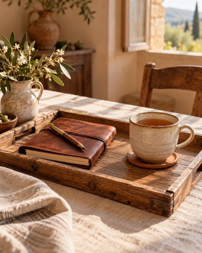 Self-Care Starter Duo for Women Over 40 | Guided Workbook and Evening Tea Ritual Bundle image 1