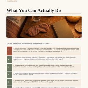 Sleep After 40 Guide | Evidence-Based Sleep Workbook | Printable PDF image 6