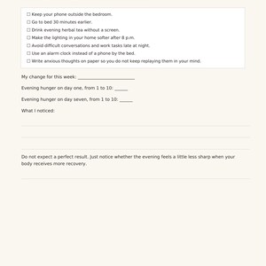 Perimenopause Sleep & Self-Compassion Workbook for Women Over 40 (PDF) image 3
