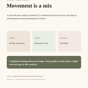 Sleep After 40 Guide | Evidence-Based Sleep Workbook | Printable PDF image 4