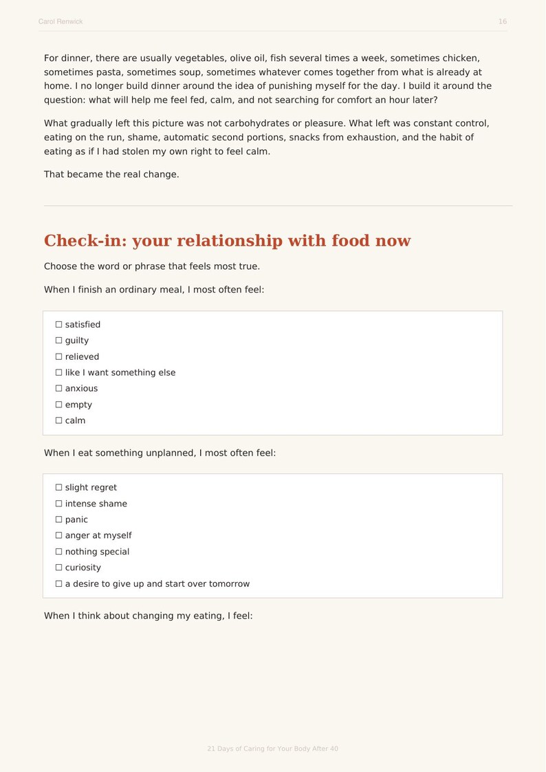 Perimenopause Sleep & Self-Compassion Workbook for Women Over 40 (PDF) image 7