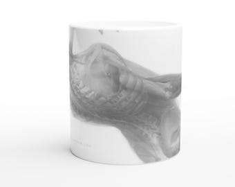 White ceramic mug