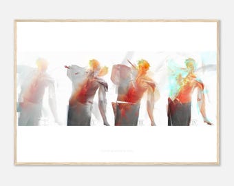 Framed Anatomy Art Poster - High Quality Print