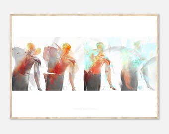 Framed Anatomy Art Poster - High Quality Print