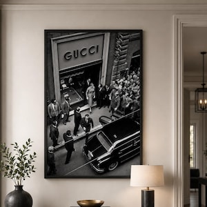 Vintage Gucci Wall Art - Etsy