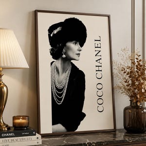 Chanel Vintage Poster - Etsy
