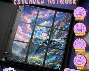 Clefairy POR 094/088 | Extended Art Binder Display | Digital Download