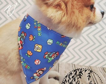 Pet Blue Game Bandana (XS-XXL)