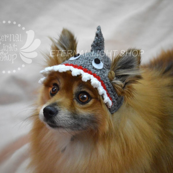 Pet Shark Beanie (XXS-XXXL) Any Colors