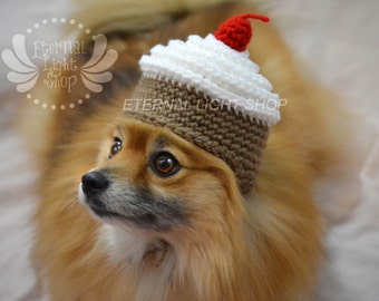 Pet Cupcake Beanie (XXS-XXXL) Any Colors