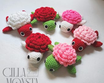 Valentine’s Day Rose Turtle Toy