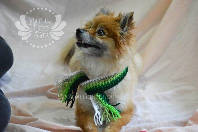 Pet St. Patrick's Day Scarf XXS-XXL image 1