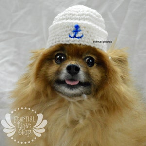 Pet  Sailor Hat (XXS-XXXL)