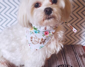 Pet Woodland Animals Bandana (XS-XXL)
